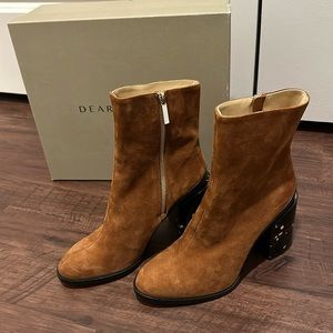 Dear Frances spirit boot suede copper color 38 NEW IN BOX